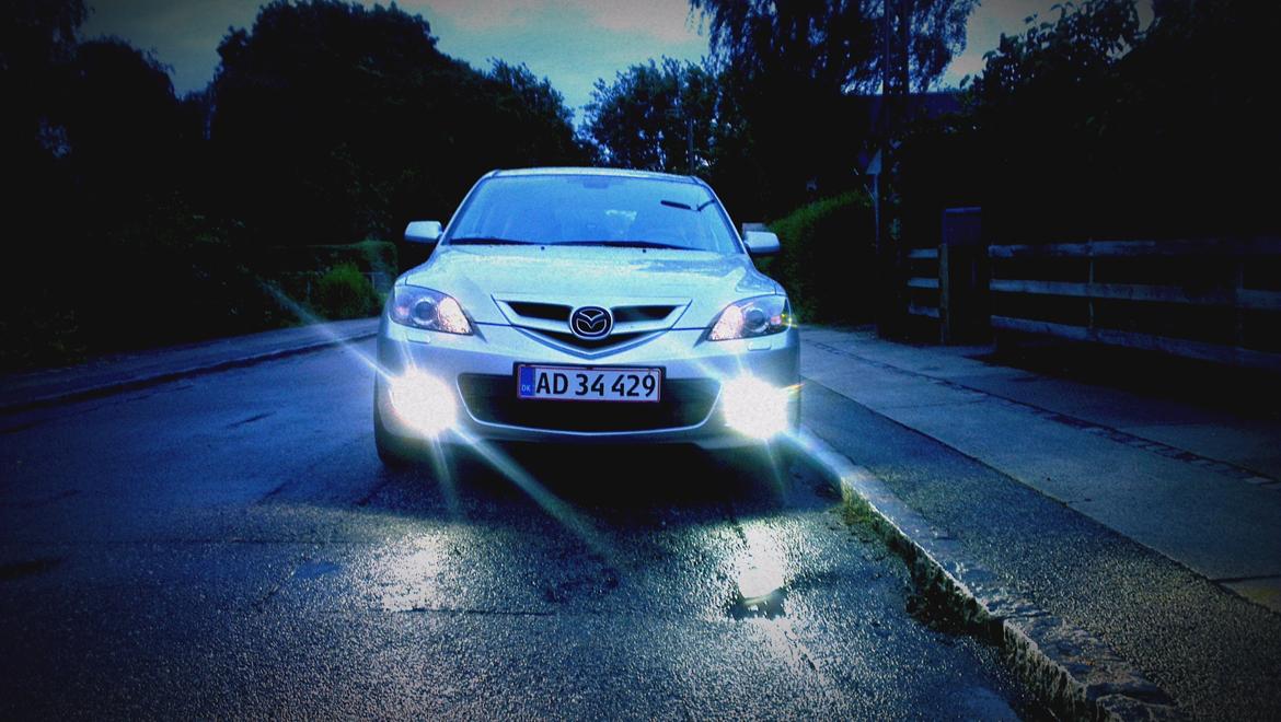 Mazda 3 Turbodiesel - Tågelys med fuld knald på... billede 1