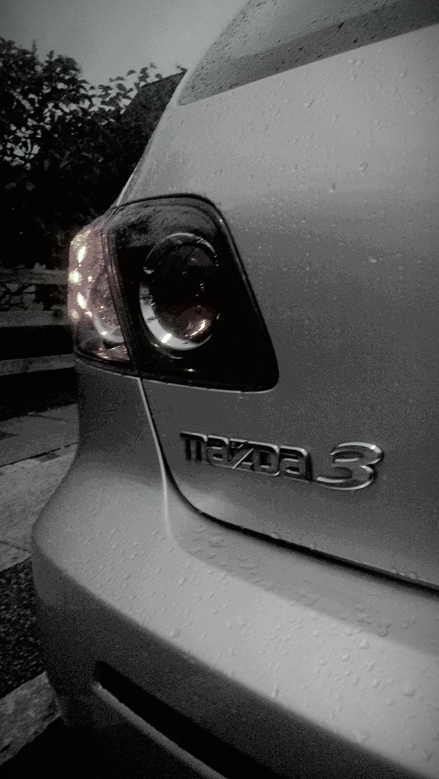 Mazda 3 Turbodiesel - LED baglygter.... Måske "Mazda 3" skal males mat sort? billede 10