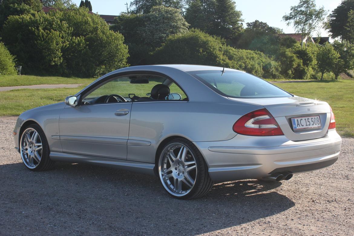 Mercedes Benz CLK 55 AMG " Kleemann" - her med det nye Hancook dæk på  billede 1