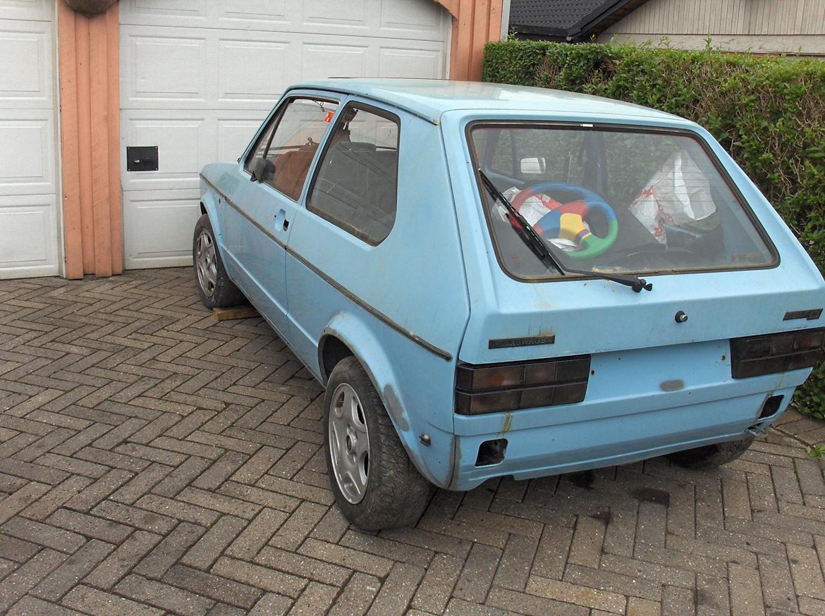 VW golf 1 cl. NYT PROJEKT I GARAGEN billede 3