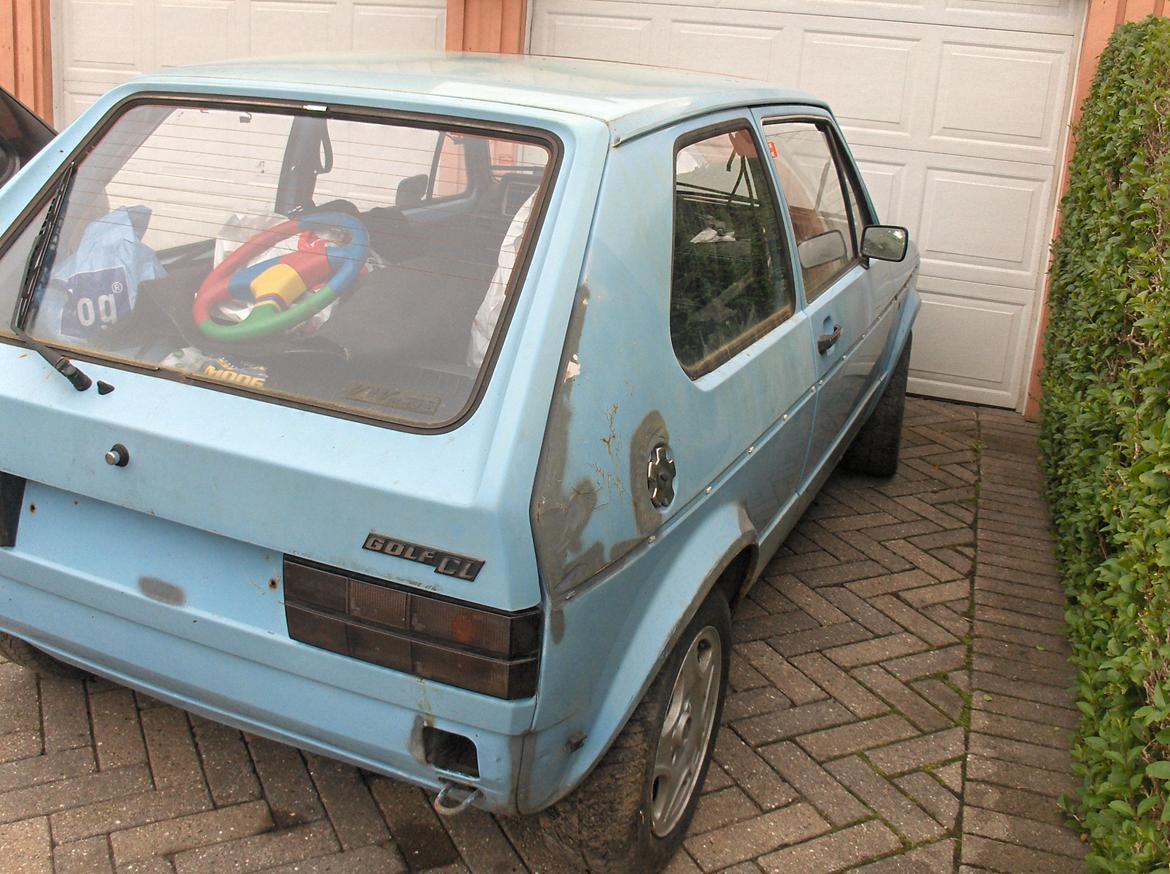 VW golf 1 cl. NYT PROJEKT I GARAGEN billede 4