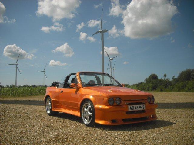 Ford Escort Xr3i Cabriolet, widebody. billede 1