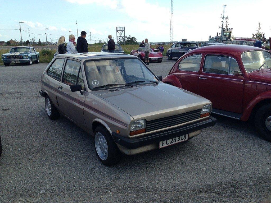 Ford Fiesta mk1 #SOLGT# - Til tirsdagstræf på Fredericia Havn billede 9