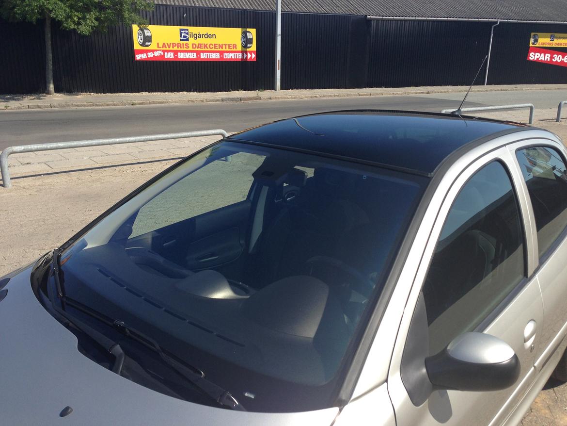 Peugeot 206 Collector model - glastaget, ser fedt ud til bilens farve! billede 9