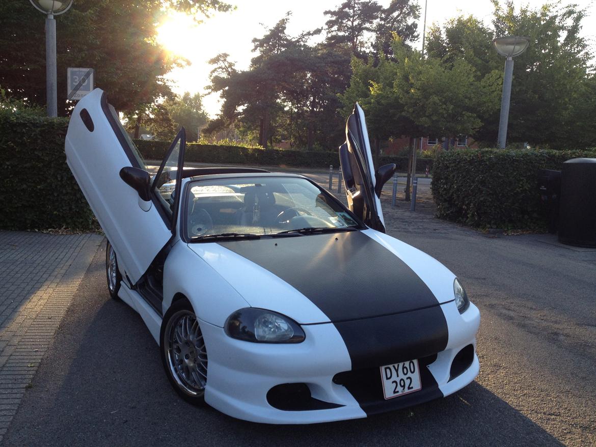 Honda CRX Del Sol Carbon Lambo billede 3