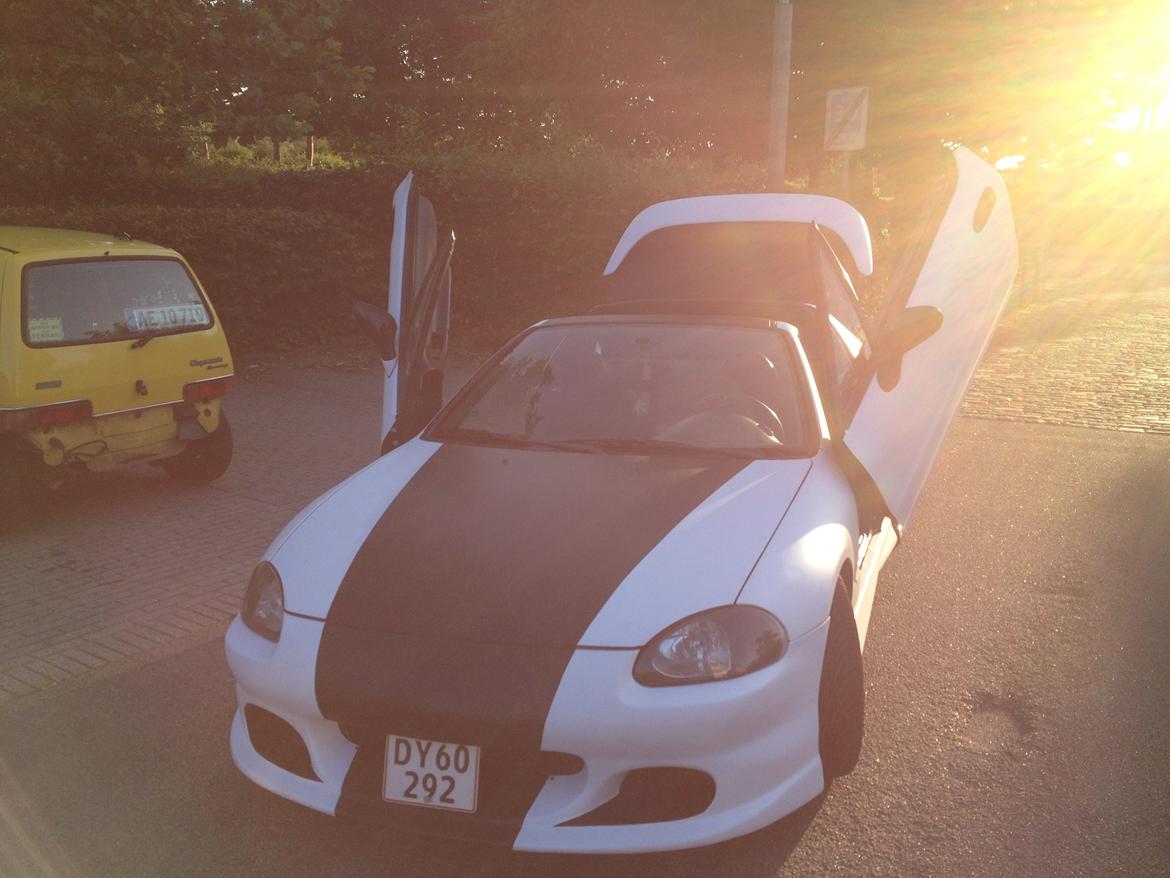 Honda CRX Del Sol Carbon Lambo billede 9