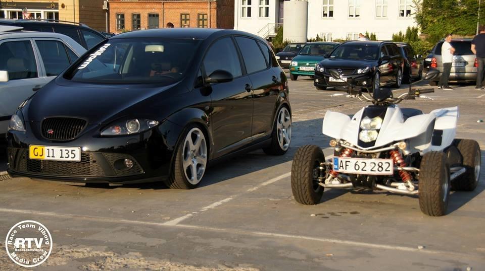 Seat altea - her ses min bil til træf i Viborg sammen med min 4hjuler. sødt par ikke ? billede 21