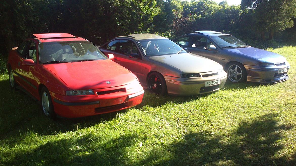 Opel Calibra 2,0 16v - Vores tre Calibra'er sammen. billede 42