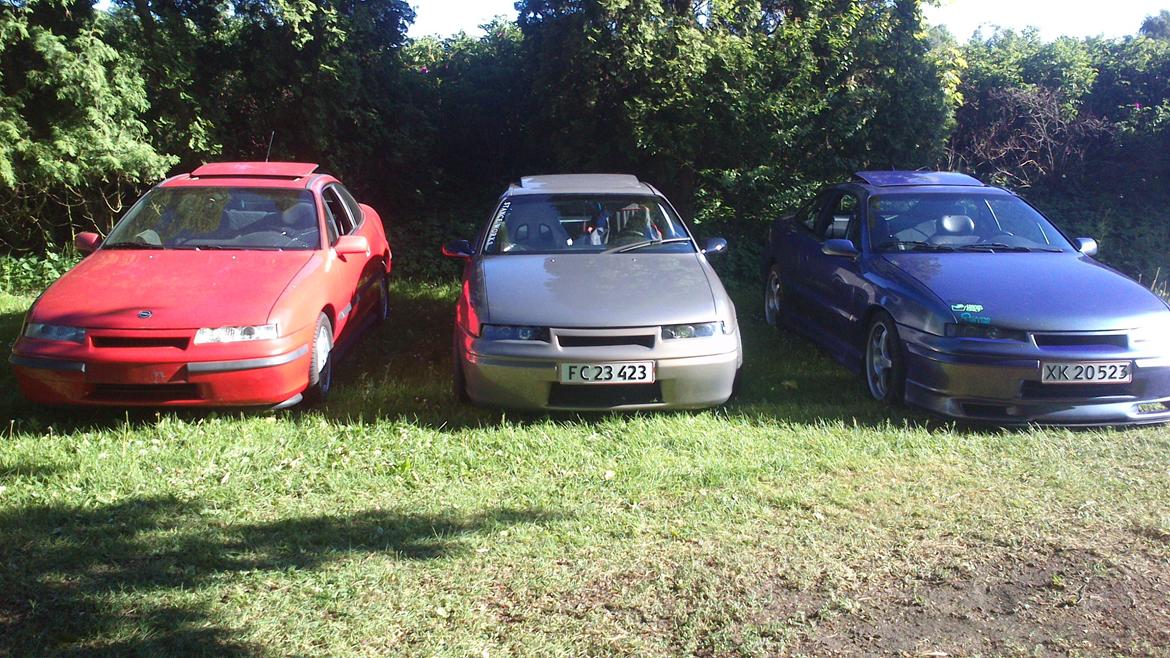 Opel Calibra 2,0 16v - Vores tre Calibra'er sammen. billede 43