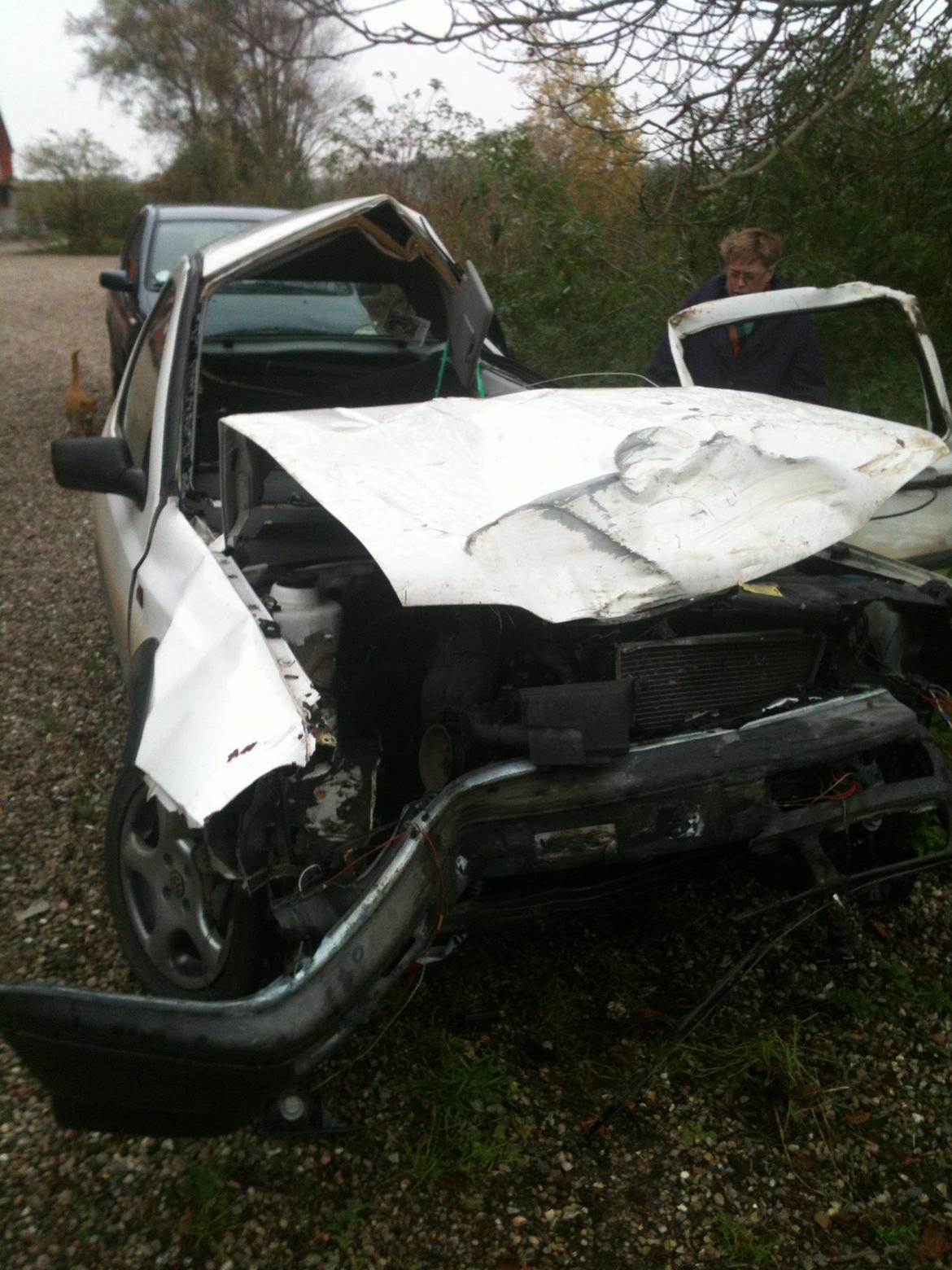 VW Golf 3 Totalskadet billede 2