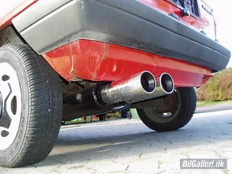 VW polo 2- solgt  - den gamle udstødning billede 5