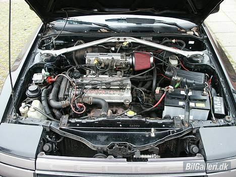 Toyota Celica [Rustet bort!] - Filtret sidder ikke her, der er monteret et rør, så det sidder foran køleren!!! billede 4