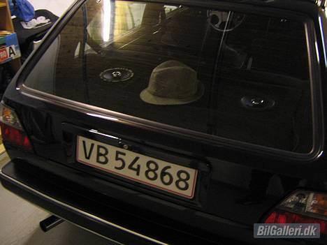VW Golf II GTI Old School - En bløj hat i bagruden ;) billede 15