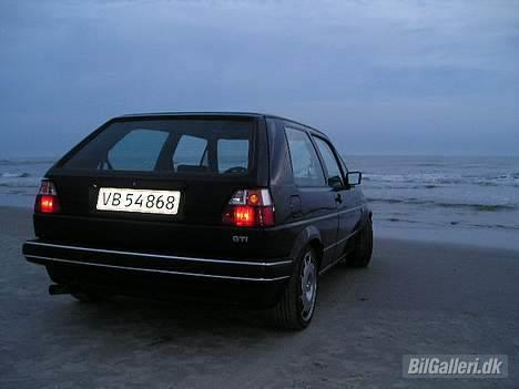 VW Golf II GTI Old School - Løbet tør for asfalt..(Da den kun var sænket 60/60) billede 20