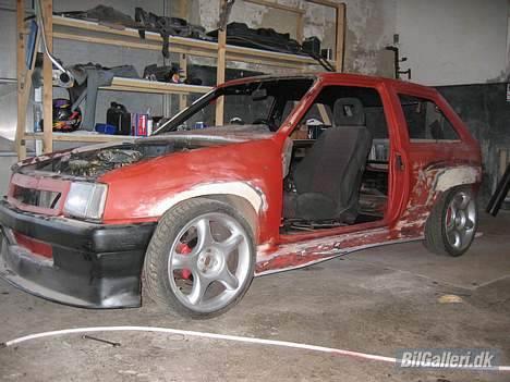 Opel Corsa A  - som bilen så ud da jeg solgte den   billede 7