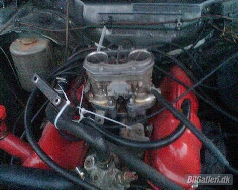 Ford capri 2.3/2.8i  - dobbelt WEBER med manifold køre godt på v6`er sku jo prøves :-) billede 6