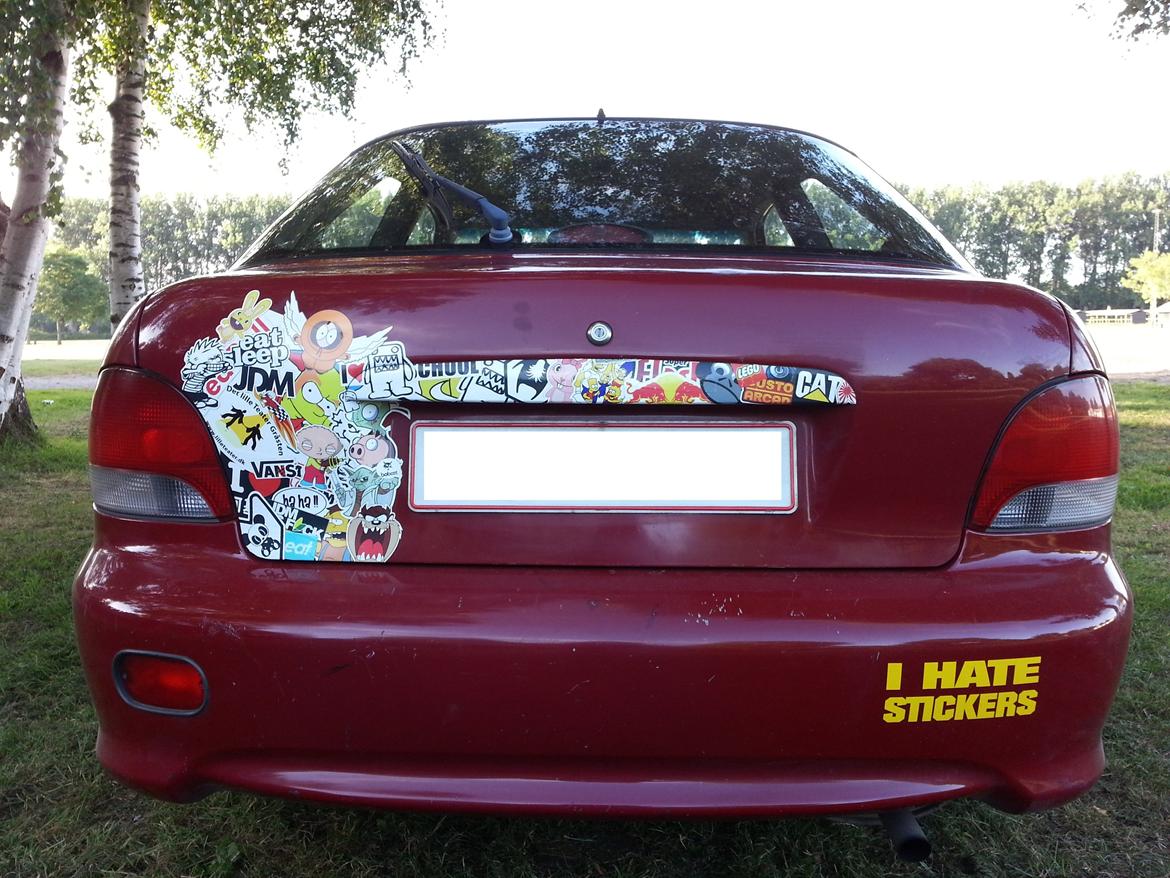 Hyundai Accent *Stickerbombed* billede 6