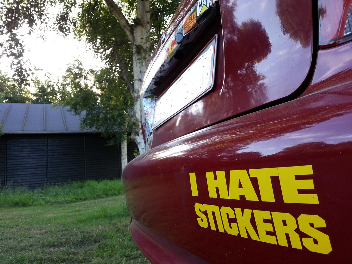 Hyundai Accent *Stickerbombed* billede 5