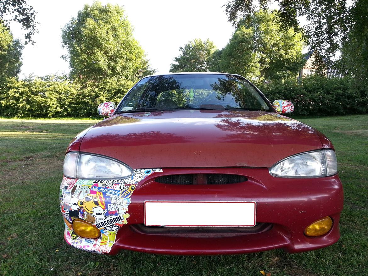 Hyundai Accent *Stickerbombed* billede 3