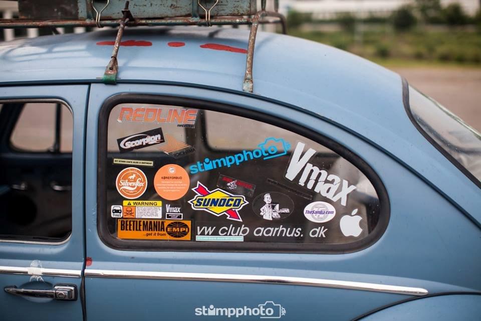 VW bobbel ( o\_!_/o )  Æ” FOLKEVUEN - lidt klister  billede 4