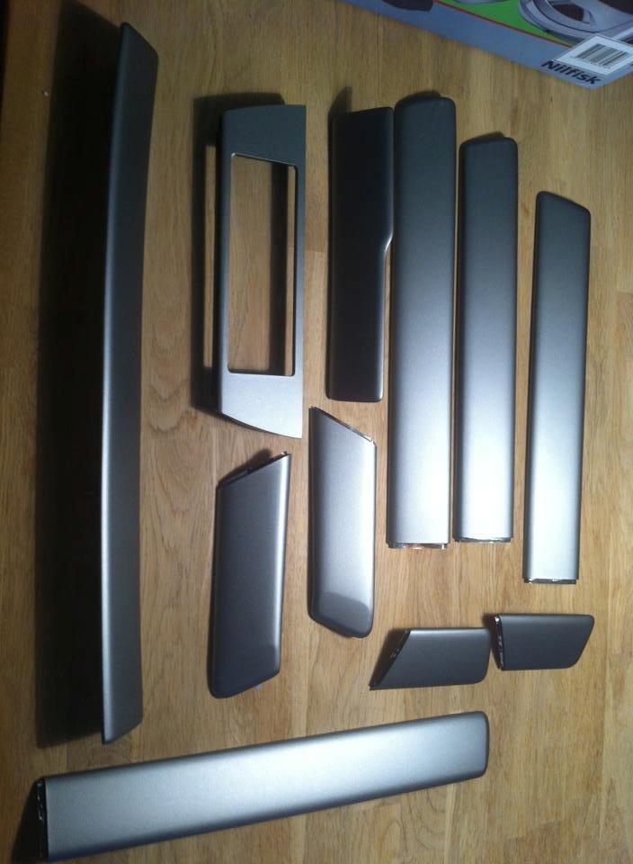 Audi S4 - Så blev trælisterne pakket ind... :) billede 12