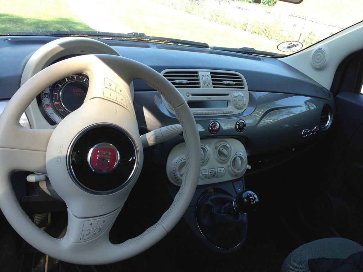 Fiat 500 lounge (kone bil) billede 9