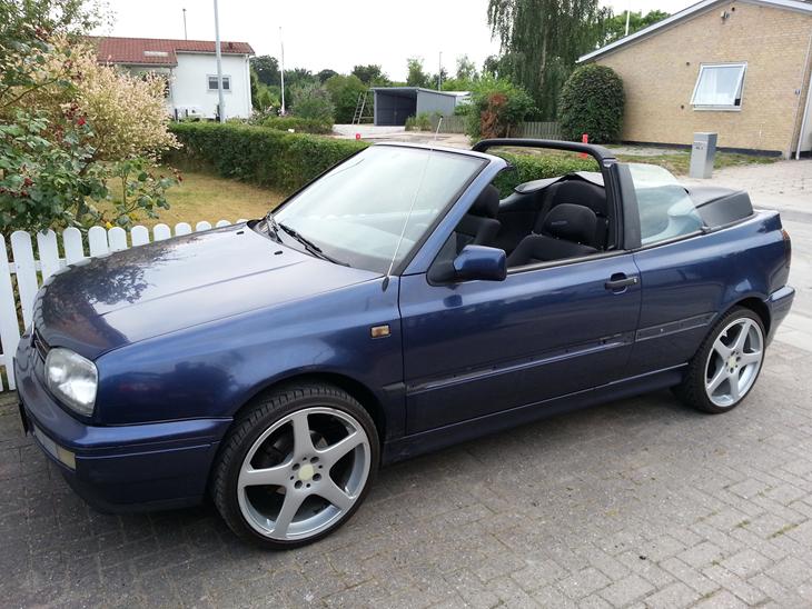 VW Golf 3 Cabriolet 1,8 Pink Floyd - 1995 - Fed lille øko ...