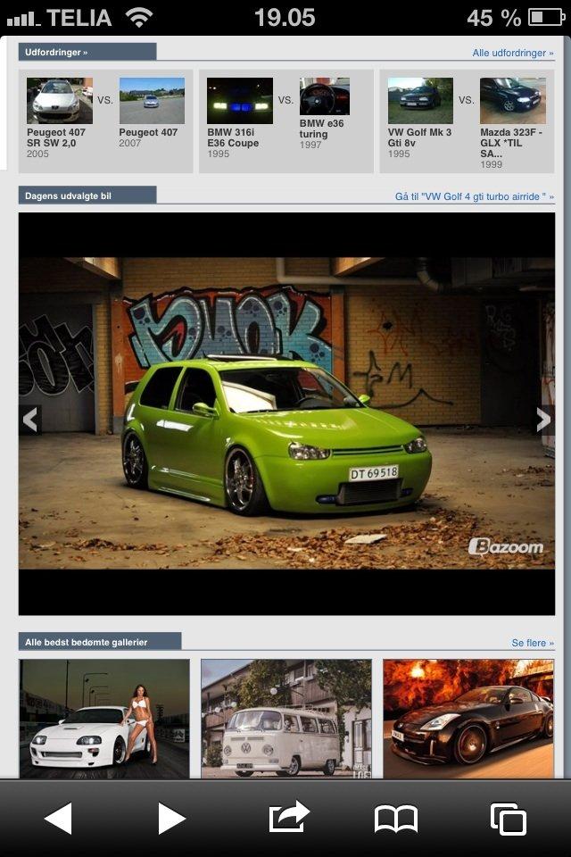 VW Golf 4 gti: SOLGT billede 20