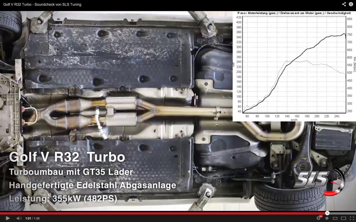 VW Golf R32 DSG, Turbo 482hk billede 13