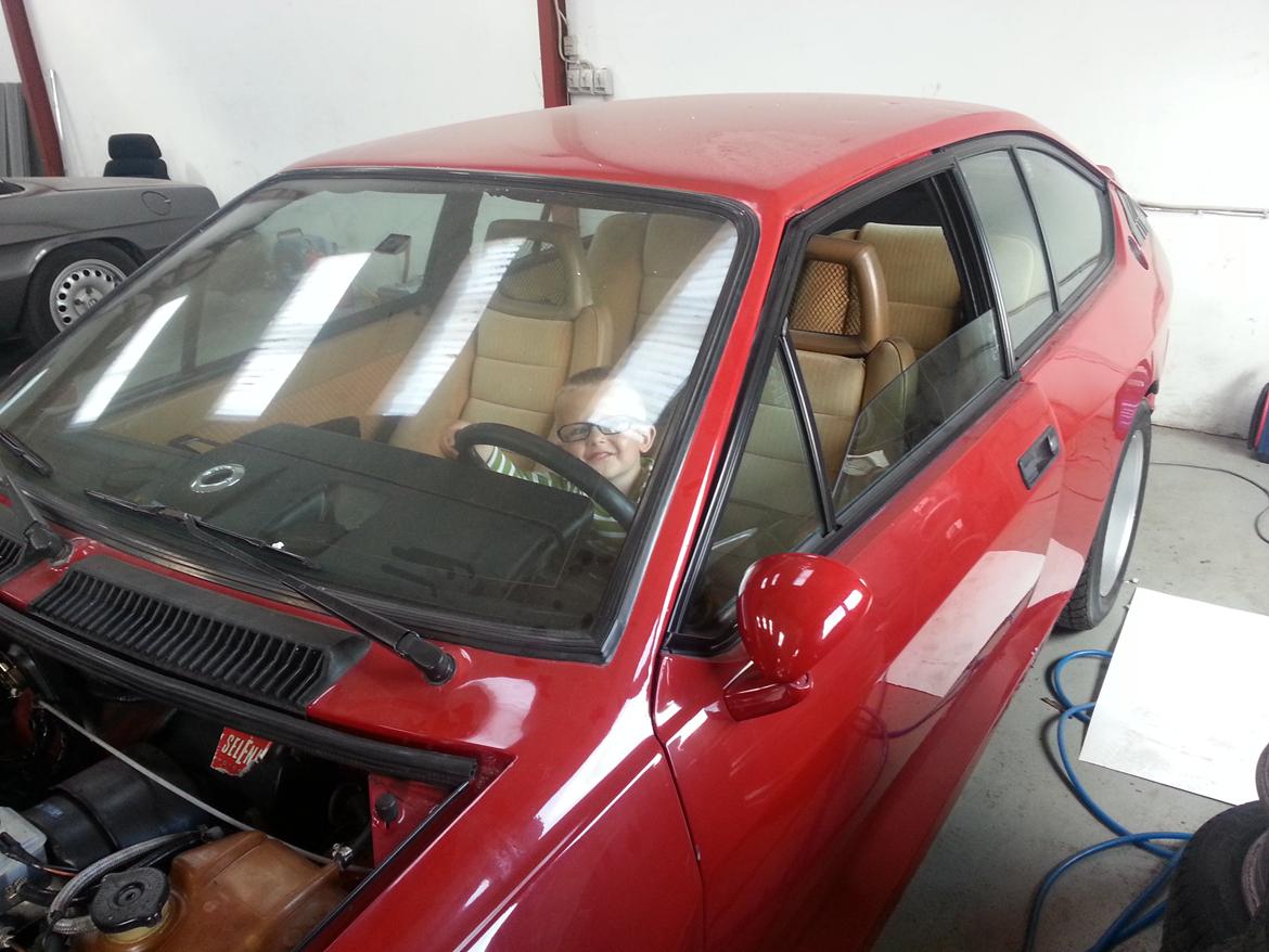 Alfa Romeo GTV6 "La Bestia Rossa" - Sønnen eeeelsker vores "racerbiler" :-) billede 18