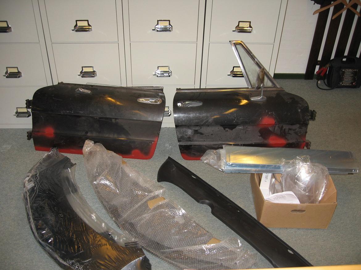 Alfa Romeo Spider 1300 Junior - Et billed af en af de mange leveringer undervejs... Tak til Stelvio! billede 31