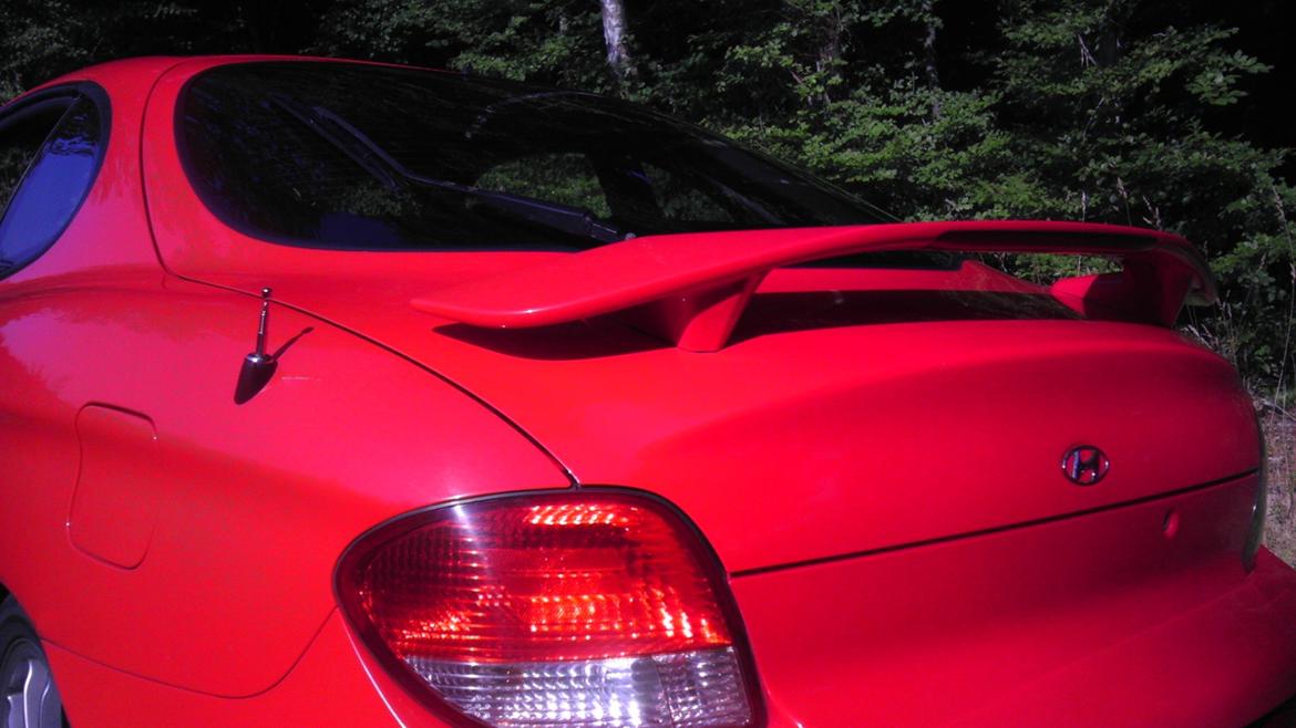 Hyundai Coupé *TOTALSKADET* billede 9