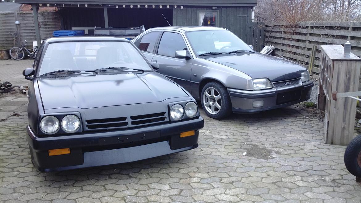 Opel Manta B - Gammel GSI møder nyere GSI billede 10