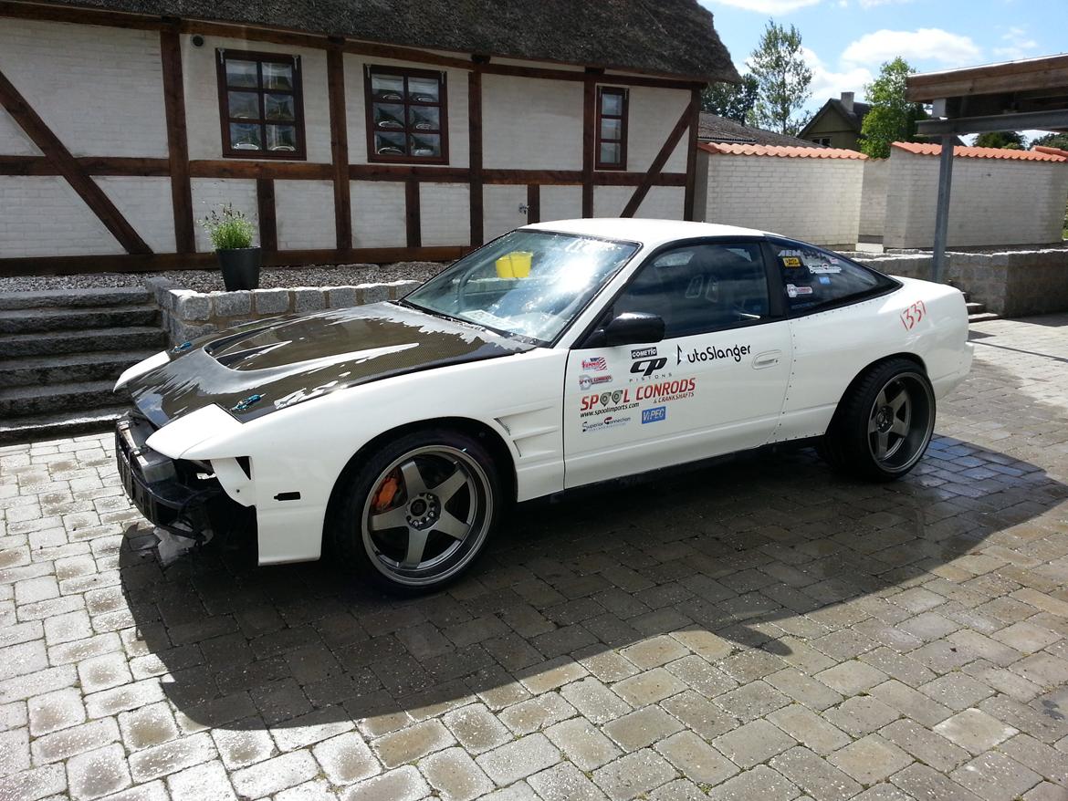 Nissan 200SX - RB34DET - R32 / R33 GTR 4x4 - 4x4 er færdig monteret og bilen er kommet hjem billede 1