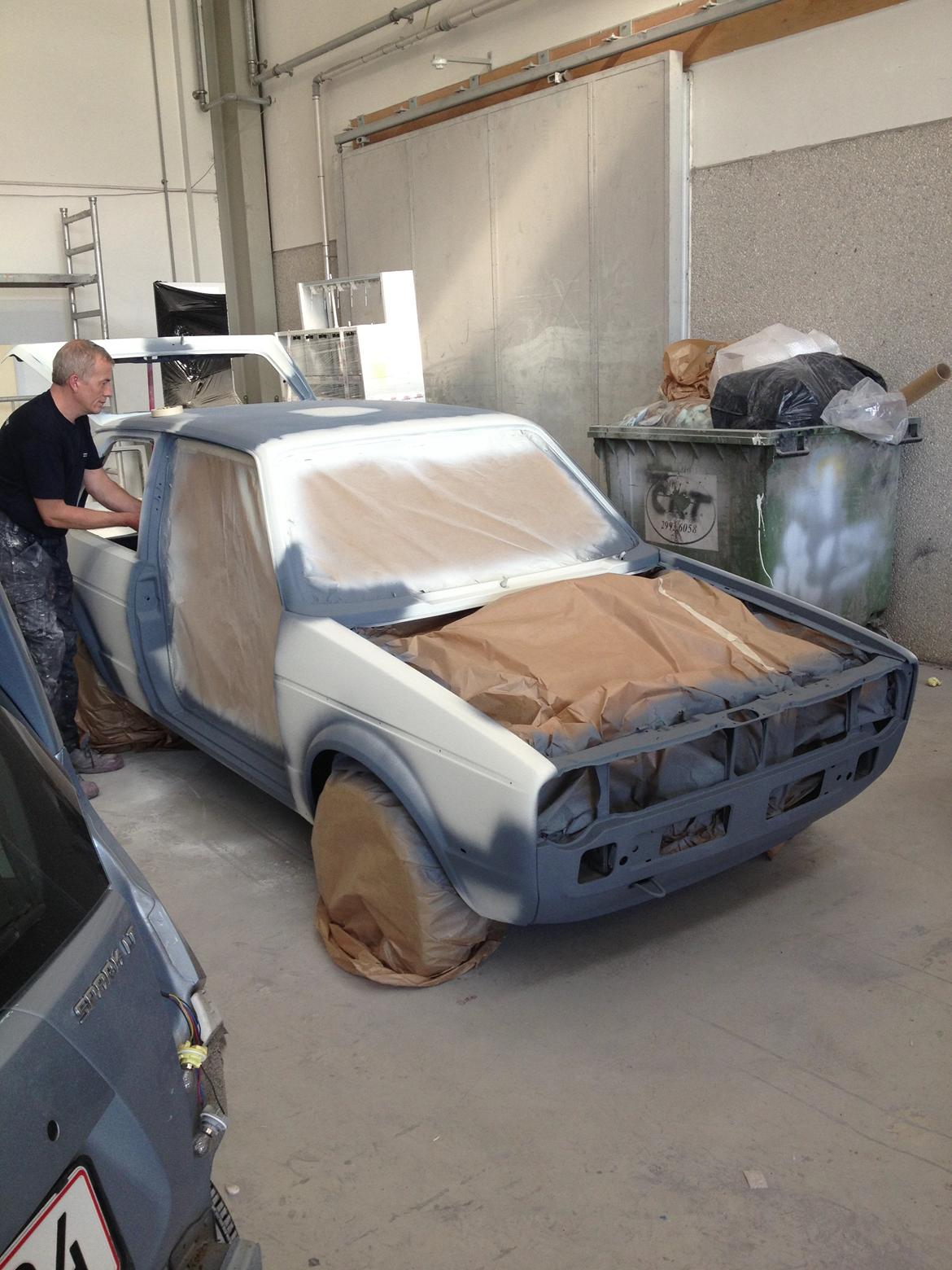 VW Golf MK1 - Her begynder det at ligne noget. billede 11