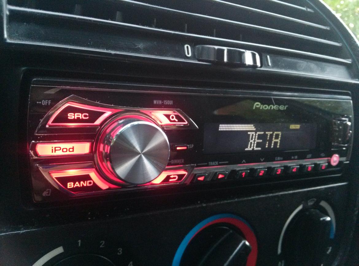 BMW 316i e36 Bavaria  [Tidl. bil] - Pioneer MVH-150Ui billede 9