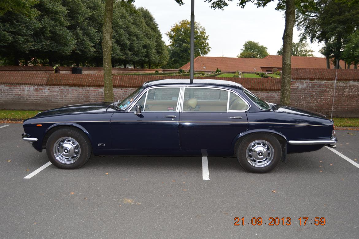 Jaguar XJ 3,4 L - Lang og lav. Og L. model med ekstra plads bagi billede 4