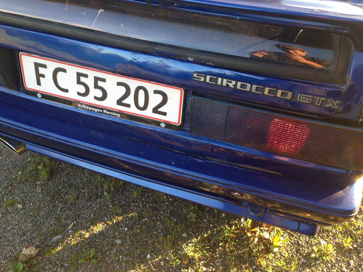 VW Scirocco Gtx Mk II 8v - Skal lige ha skiftet bagenden og bagklap :) billede 7