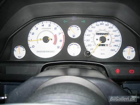 Toyota Celica GT Twincam - Plasma skiver slukket/dag.. Fungerer som almindelige hvide urskiver... billede 16