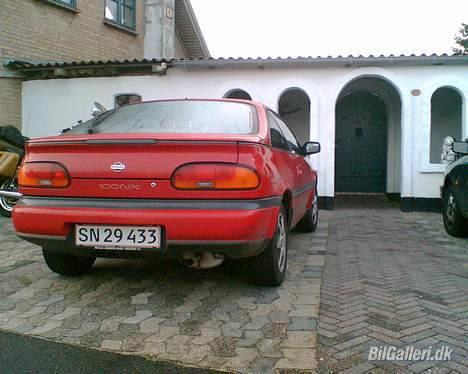 Nissan 100NX Targa *SOLGT* - bilen da jeg fik den.. billede 5