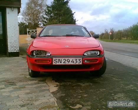 Nissan 100NX Targa *SOLGT* - bilen da jeg fik den.. billede 8