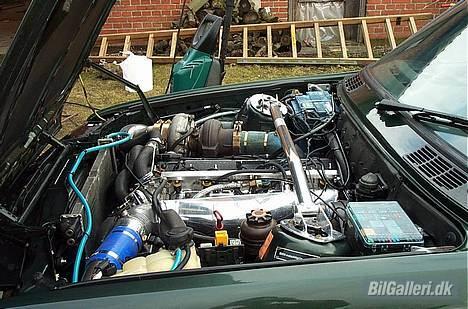 BMW e30 - plenumkammer i alu+ 80mm gasspjeld billede 5