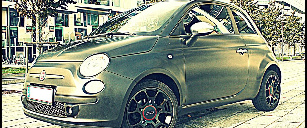 Fiat 500 Blackjack Matsort 2011 Sjælden Blackjack matsort edi...