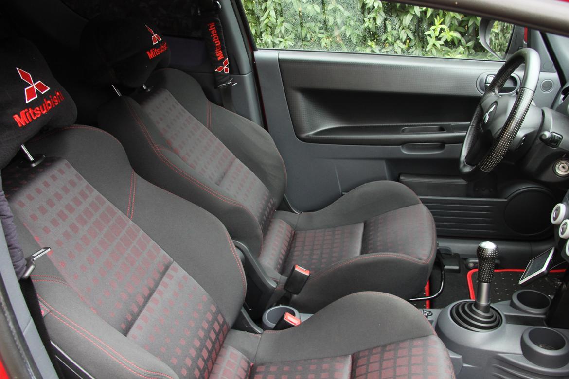 Mitsubishi Colt Z30 - Mine "nye" CZT sportssæder. billede 15