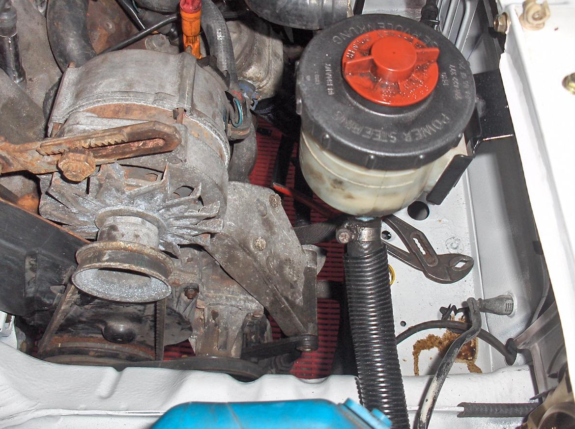 VW golf 1 cl. NYT PROJEKT I GARAGEN - servostyring fra 1992 cab
monteret.  billede 39