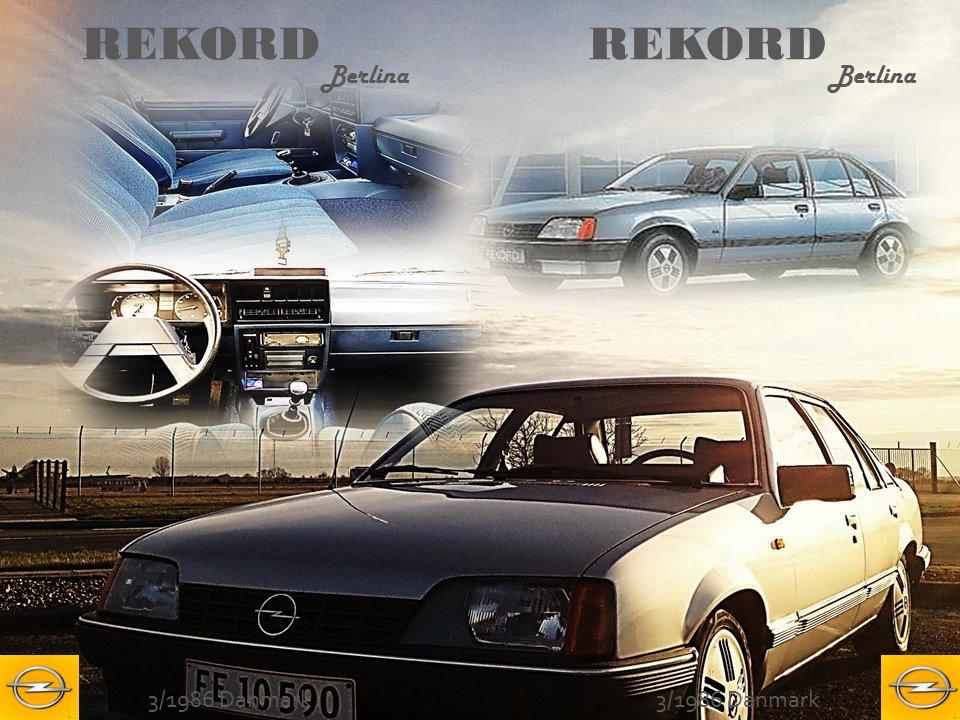 Opel SØLVPILEN | Rekord 2,0S - Brochure 3/1985 - 2013 billede 1