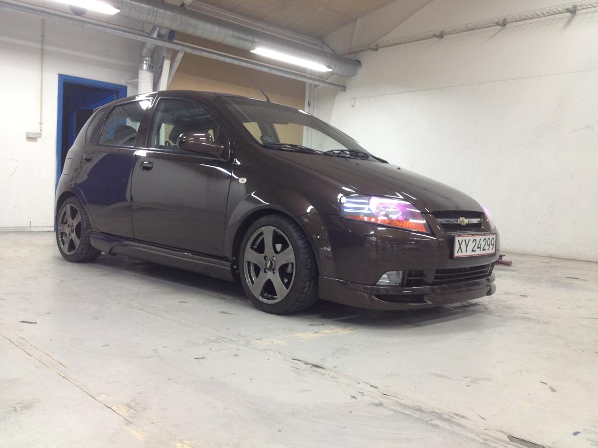 Chevrolet Kalos - Ny malet fælge !  billede 1