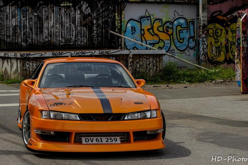 Nissan Silvia S14 a "WIDE" SOLGT billede 2