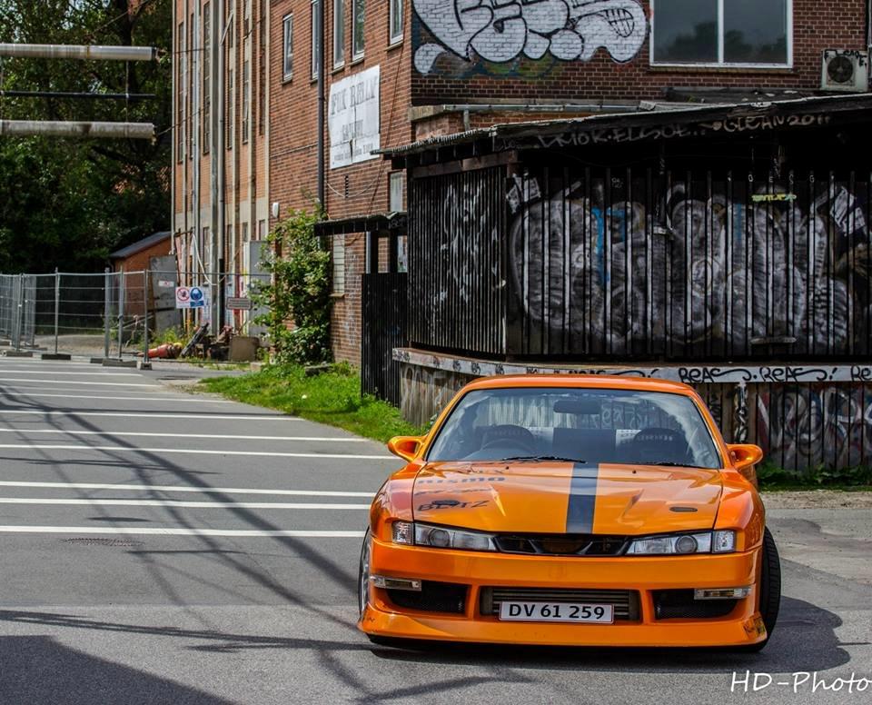 Nissan Silvia S14 a "WIDE" SOLGT billede 3