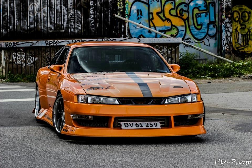 Nissan Silvia S14 a "WIDE" SOLGT billede 4